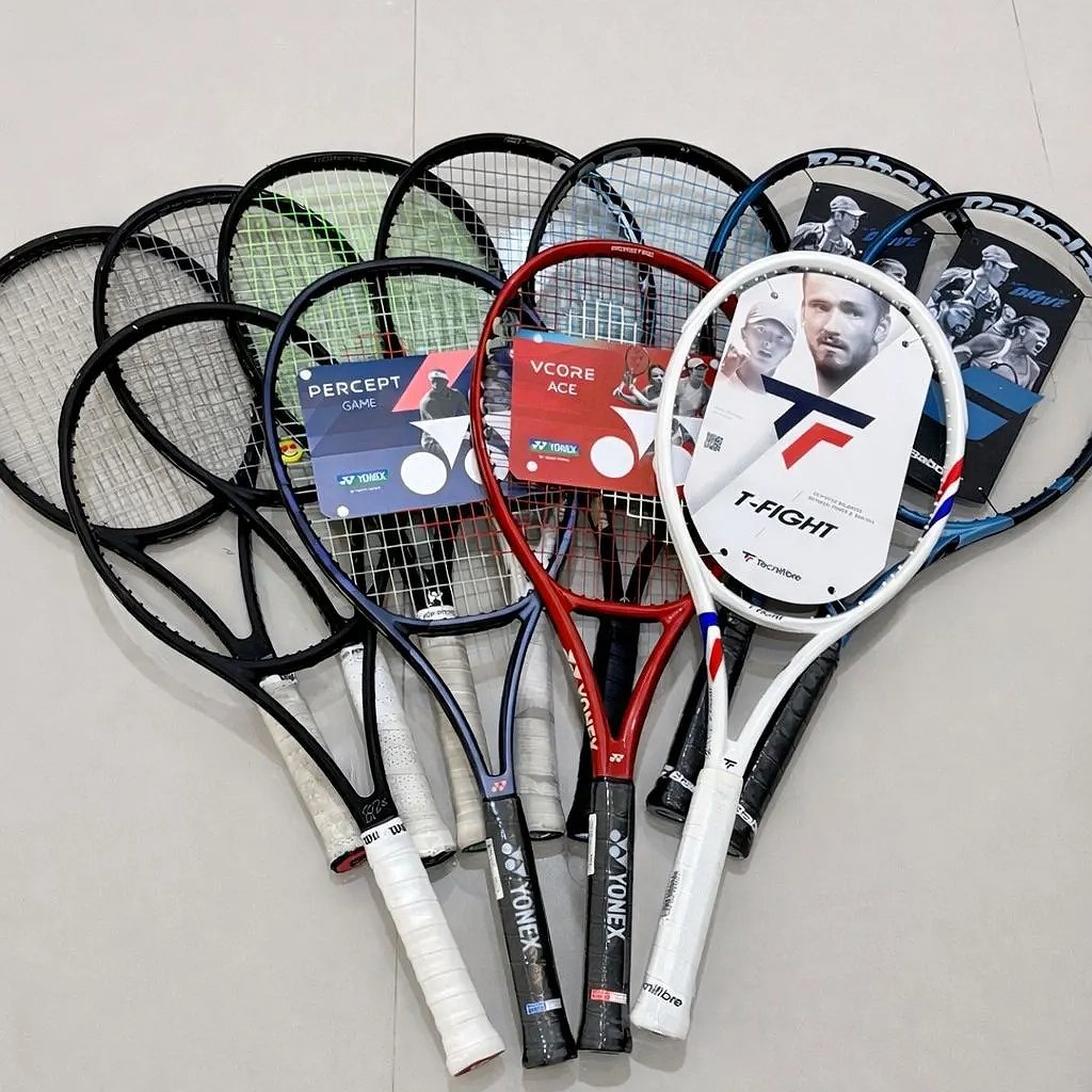 Wooden Wilson tennis racket